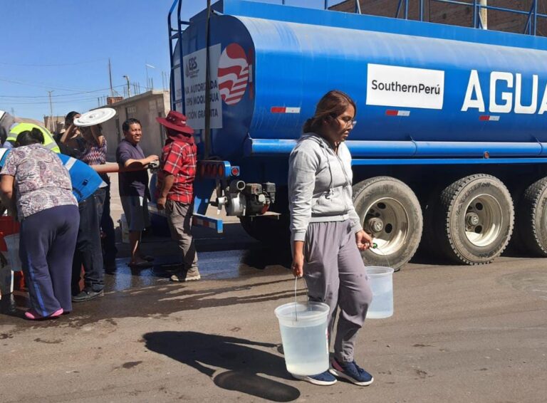 Southern Perú incrementa número de cisternas para abastecer demanda de agua en Moquegua