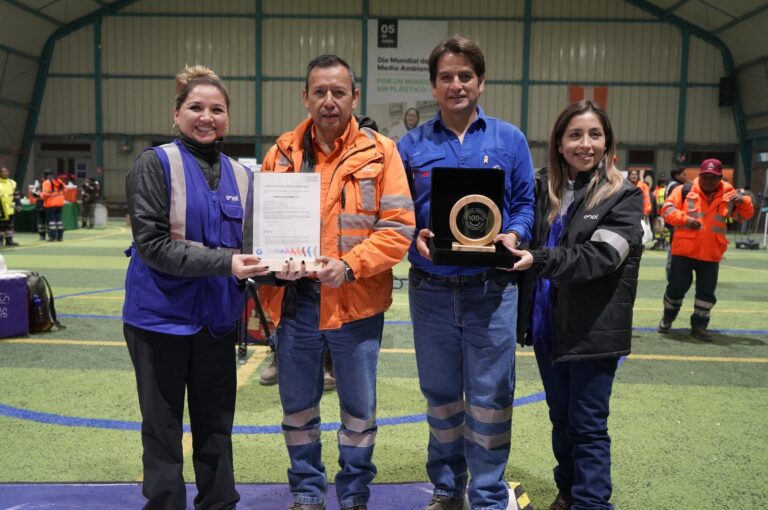 Consumo de energía limpia: Enel entrega “certificado verde” a Las Bambas