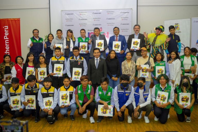 Municipalidad de Mariscal Nieto y Southern Perú lanzaron concurso “Emprende Joven”