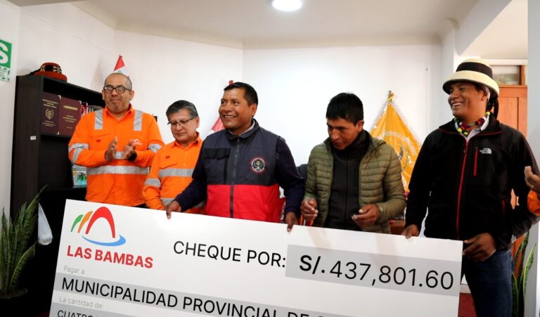 Apurímac: Las Bambas financia proyecto Centro de Salud de Pumamarca con una inversión de S/430.000