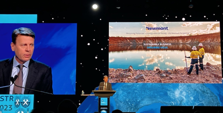 CEO de Newmont: “El mundo en general continúa mirándonos con recelo”