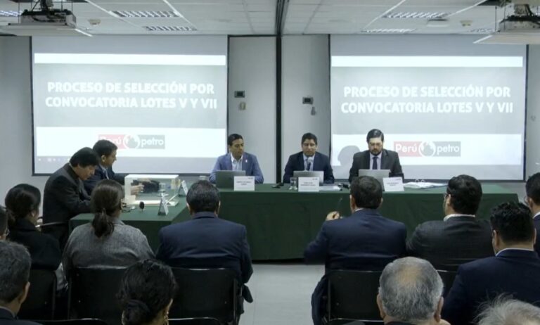 Perupetro otorga buena pro de lotes V y VII a Petromont y Olympic, empresas que ejecutarán inversiones del orden de los US$145 millones