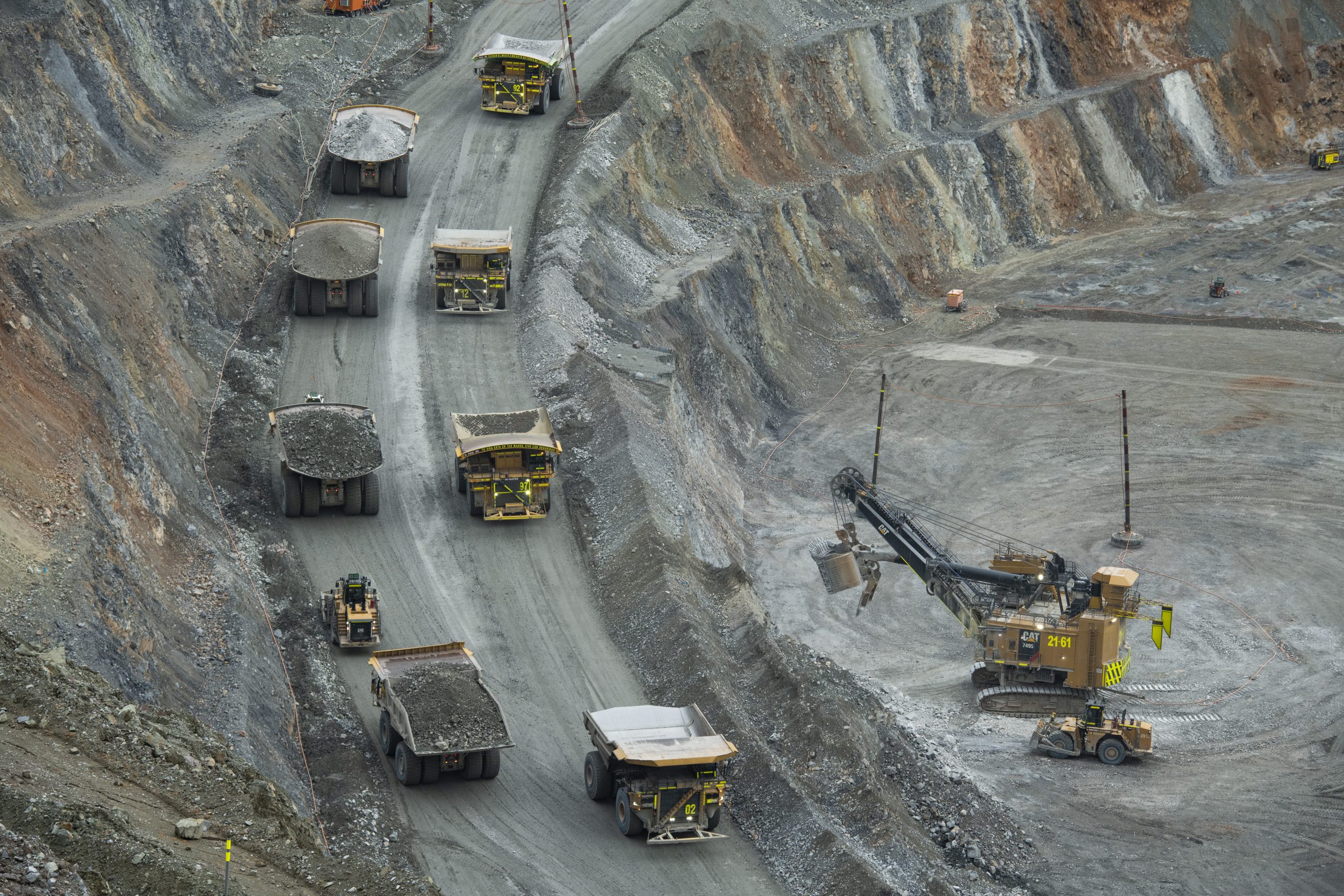 En marzo la minería peruana empleó de manera directa un total de 244,967 trabajadores