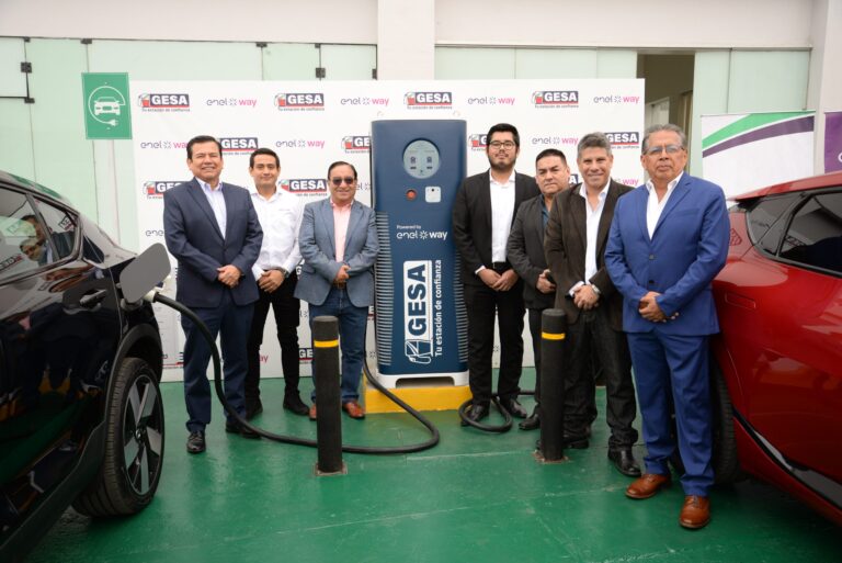 GESA y Enel X Way refuerzan ruta al sur con la primera electrolinera en Chorrillos