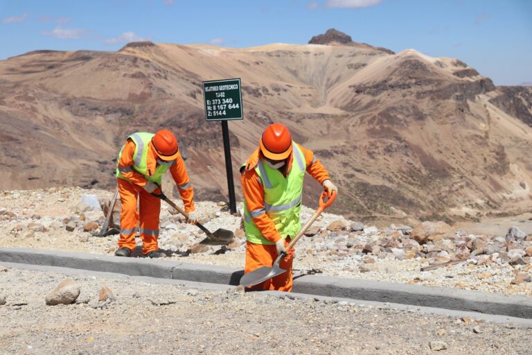 Moquegua: AMSAC avanza en acciones de atenuación ante problema ambiental de mina Florencia Tucari