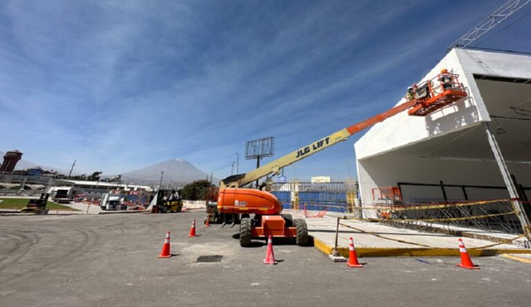 PERUMIN 36: Inician montaje de más de 1,100 pabellones en feria tecnológica minera más importante de Latinoamérica