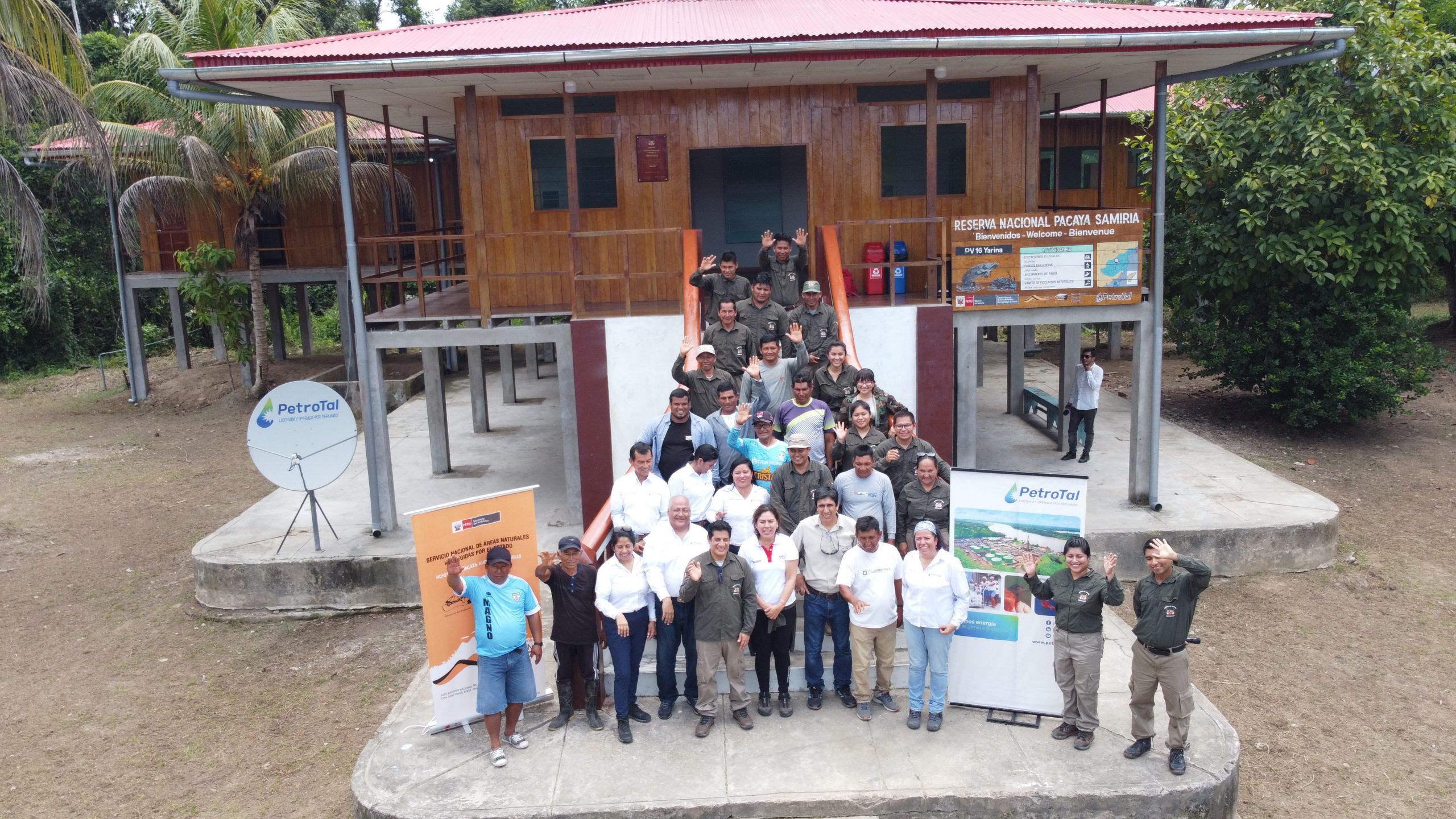 Inauguran moderno Centro de Conservación y Desarrollo en la Reserva Nacional Pacaya Samiria