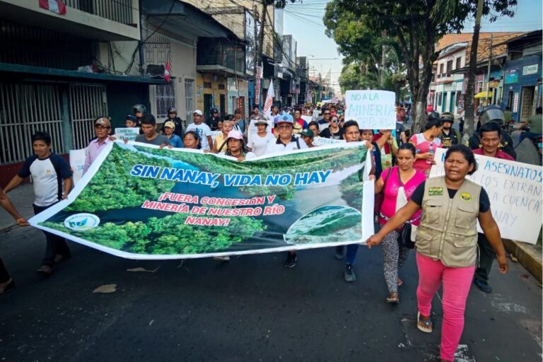 Concesión minera en cuenca del río Nanay genera oposición en Iquitos