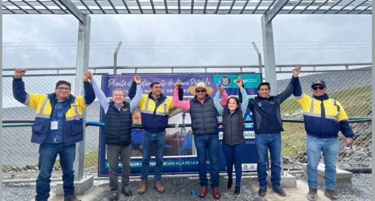 Cumple compromiso: Gold Fields entrega planta de tratamiento de agua potable para Hualgayoc