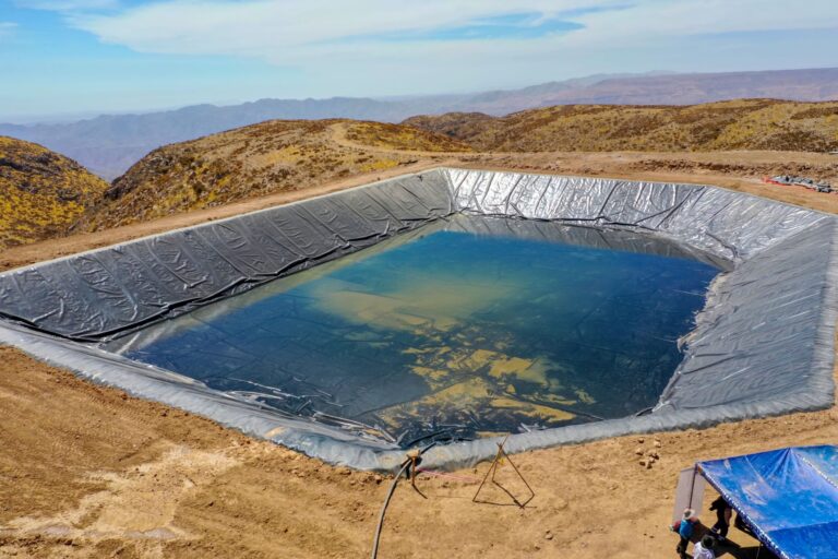 Moquegua: Southern Perú y Anglo American construyen reservorio con capacidad de 8,000 metros cúbicos de agua para agricultores