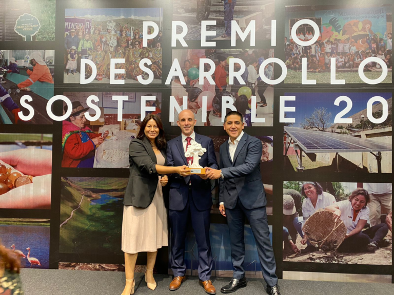 TGP obtiene Premio Desarrollo Sostenible 2023 por empoderamiento a líderes ambientales machiguengas