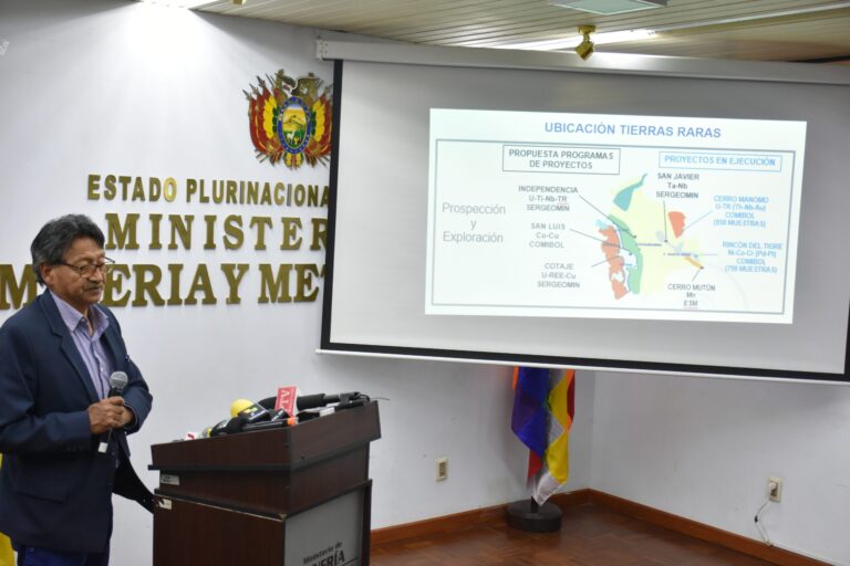 Nuevo horizonte, los minerales tecnológicos: Bolivia busca tierras raras