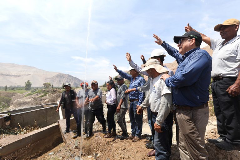 Compañía Minera Zafranal y autoridades instalan sistema de agua potable en margen izquierda del río Majes para 4,000 pobladores de Uraca