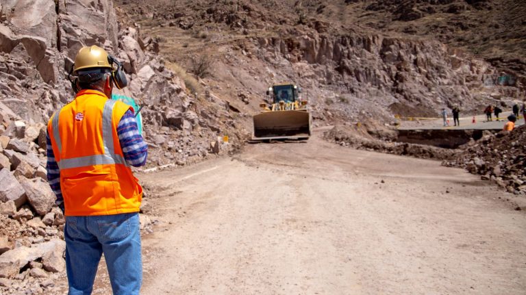 Cuajone: Southern Perú informó que reforzará las tareas de apoyo en puntos críticos por deslizamientos en Moquegua