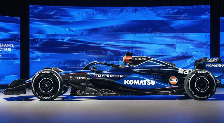 Komatsu, principal patrocinador de Williams Racing en 2024