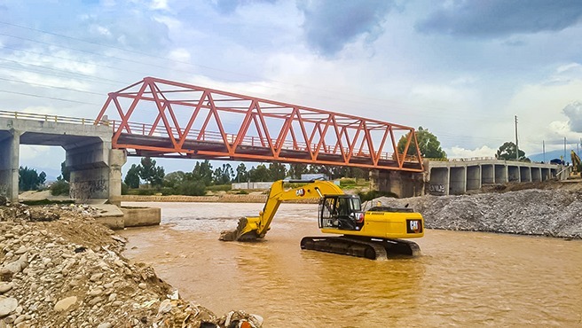 MTC instalará puente modular Cunas para restablecer tránsito vehicular en el distrito Huamancaca Chico en Junín