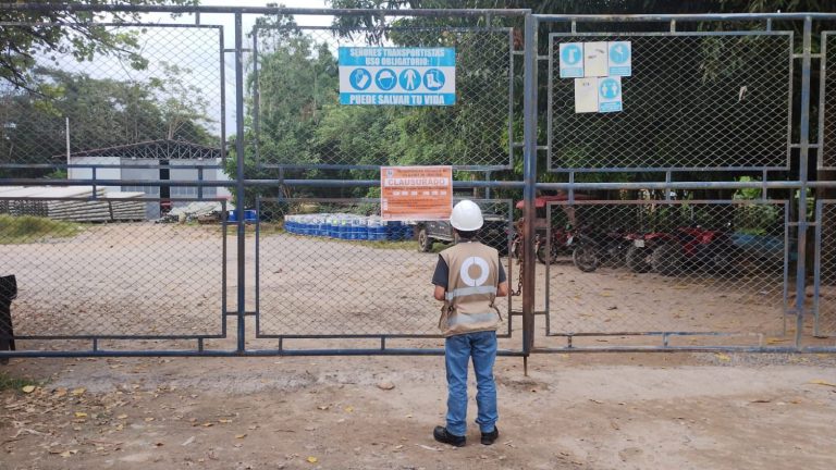 OEFA atiende denuncia sobre presunta afectación por gases en centro poblado Las Palmas en San Martín