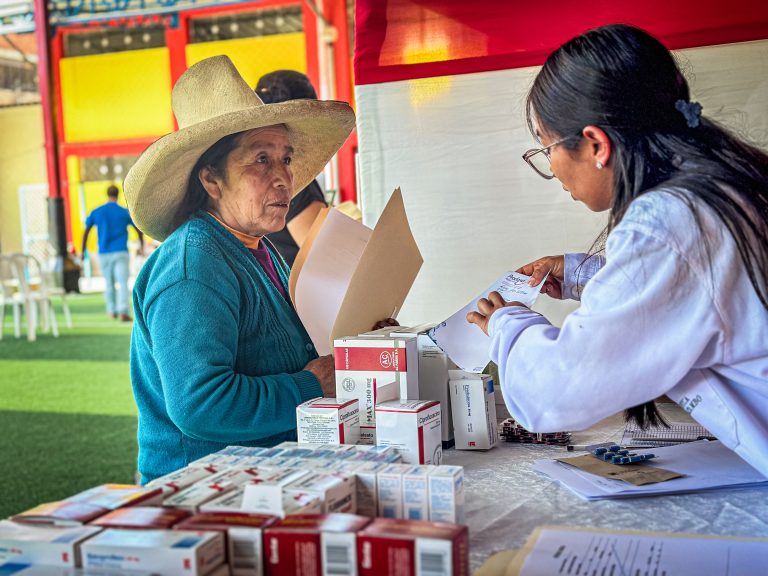 Southern Perú realiza jornada de atención médica especializada para adultos mayores de las comunidades campesinas de Michiquillay y La Encañada