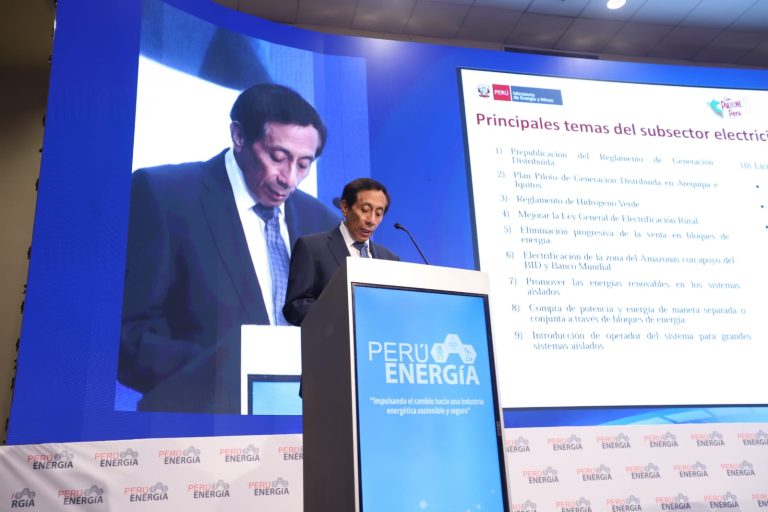 Viceministro de Electricidad: Que Perú Energía 2024 sea “el inicio de acciones concretas que impulsen el cambio real de nuestro sector energético”