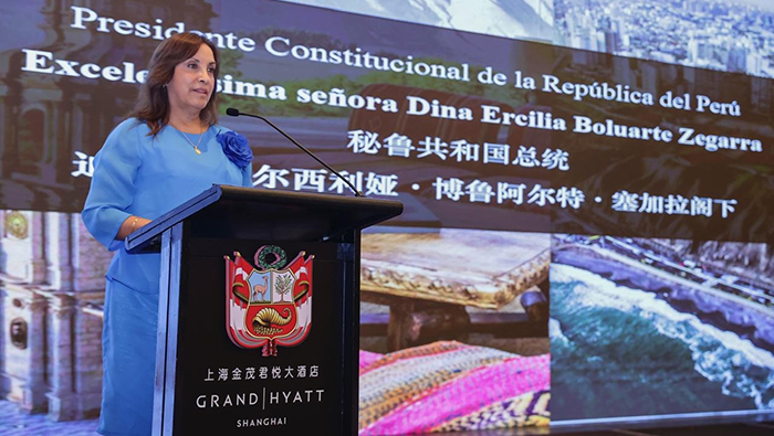 Presidenta Boluarte en Shanghái: Perú se encamina a ser el primer centro logístico en el Pacífico Sur