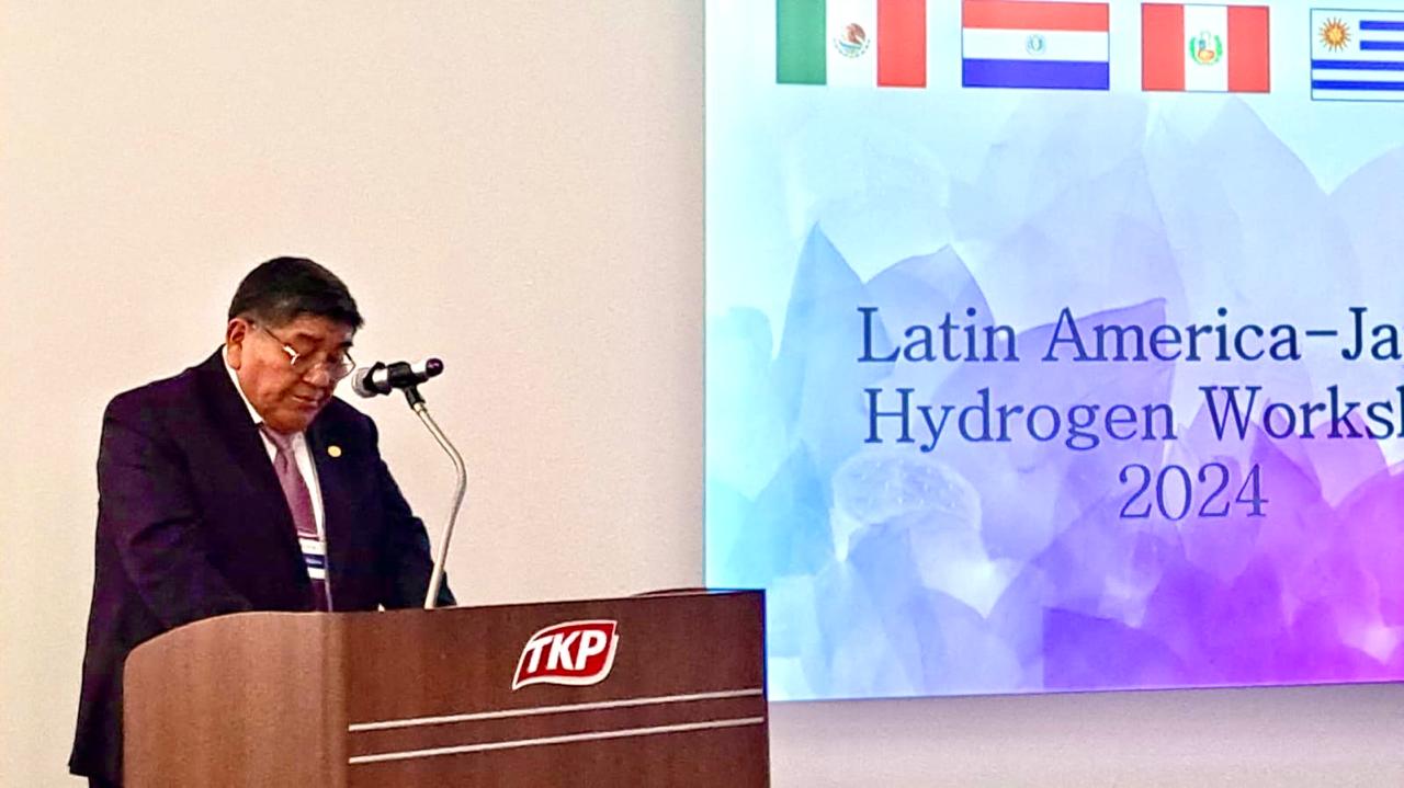 Ministro Rómulo Mucho presenta en Japón el potencial del Perú para atraer inversiones en hidrógeno