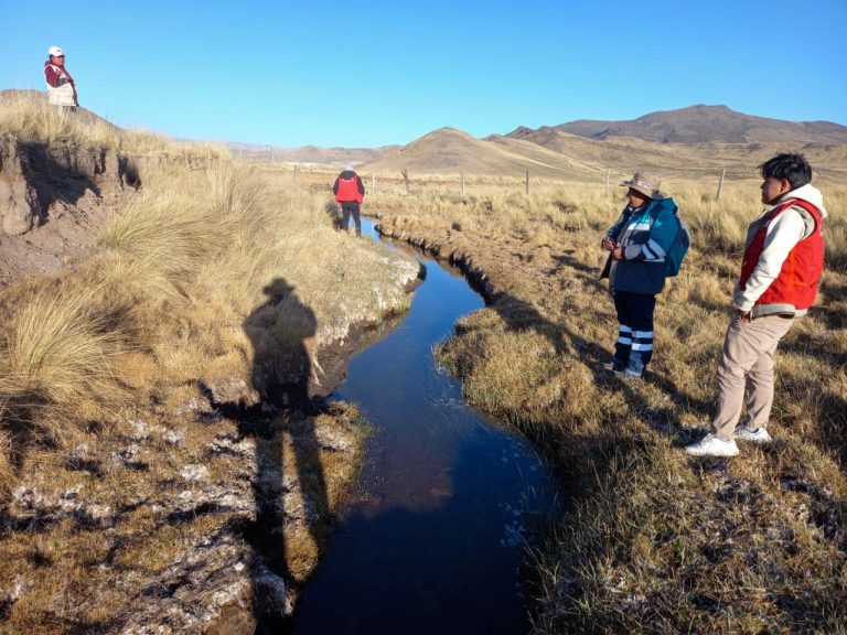 Ayacucho: OEFA supervisa denuncia ambiental sobre posible descarga de agua contaminada con metales pesados