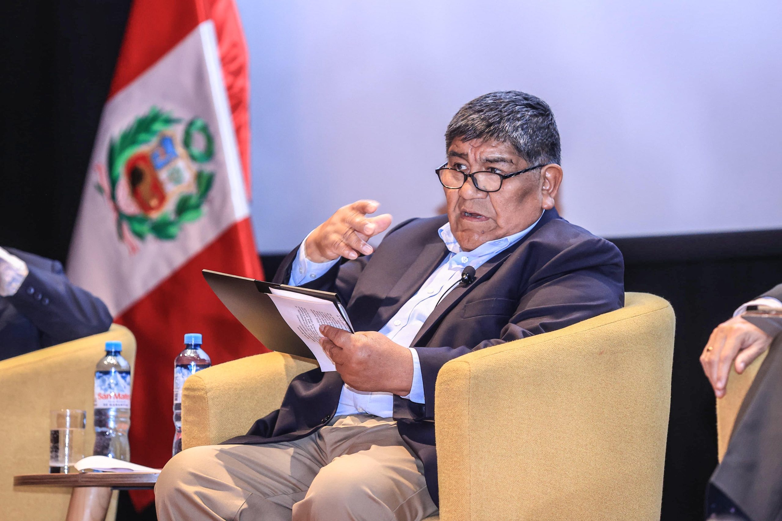 Ministro Mucho: Perú recuperó confianza de los inversionistas