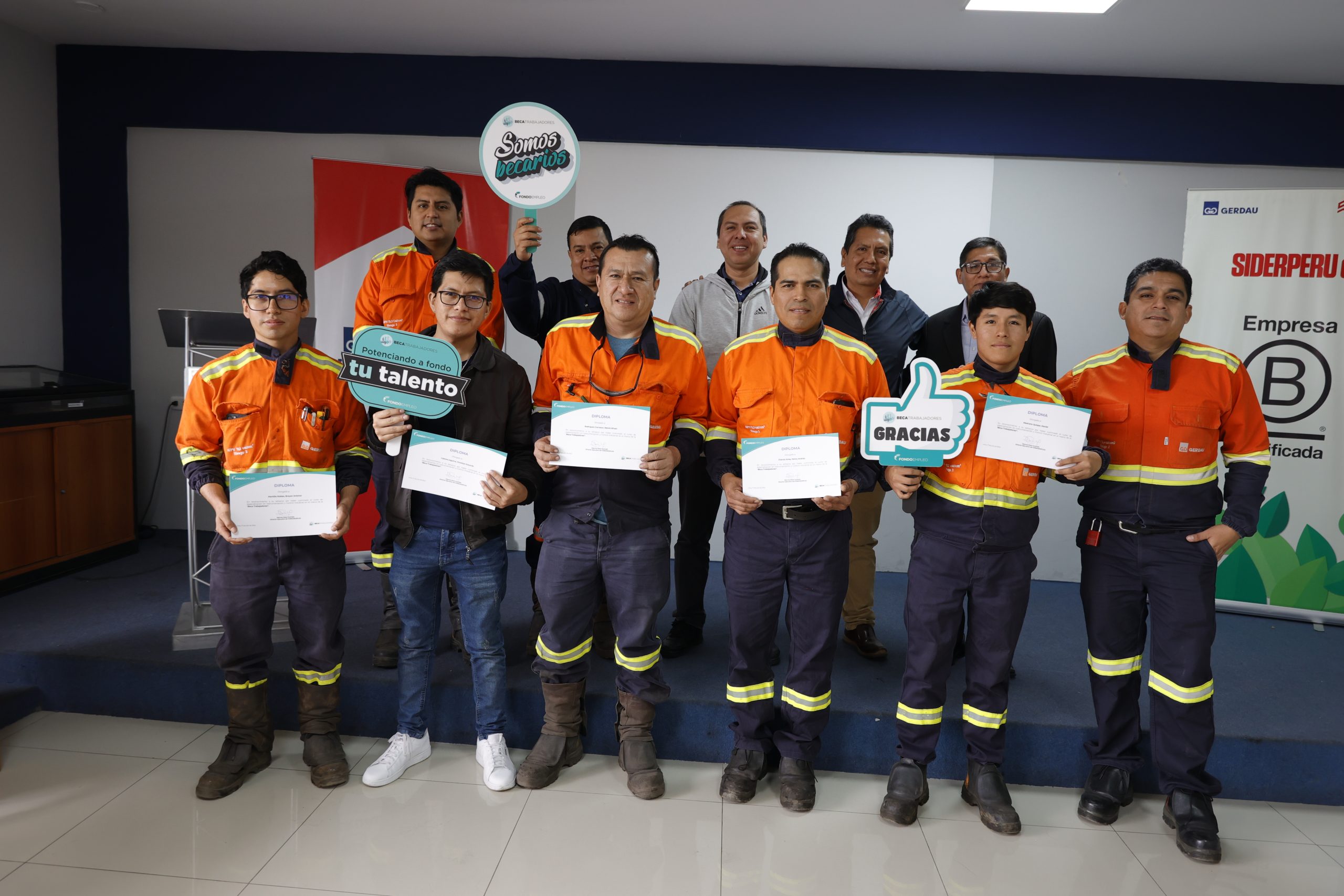 Siderperu es premiada, por tercera vez, por buenas prácticas laborales en la categoría Aprendizaje y Desarrollo de Personas