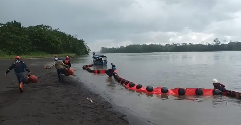 Petroperú controló fuga de crudo en el río Pastaza