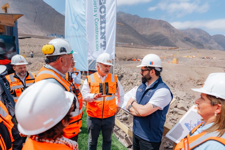 Planta desalinizadora de Codelco será puesta en marcha en 2026