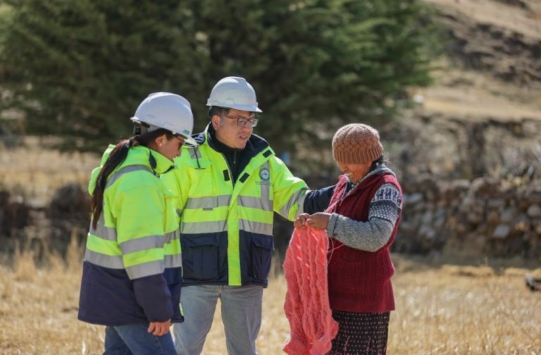 Amsac recupera suelos en Calioc y Chacrapuquio en la región Junín