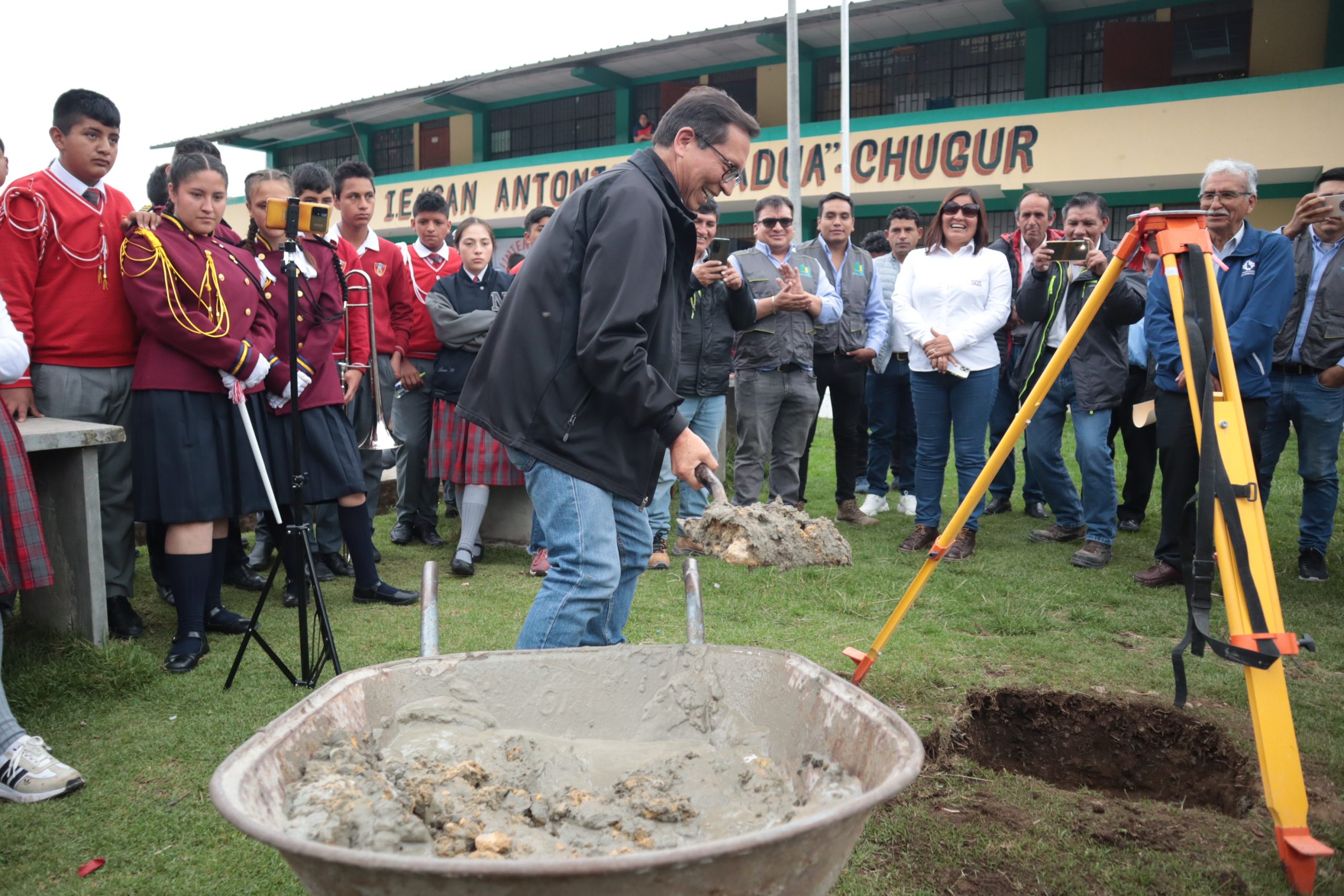 Obras por Impuestos: Buenaventura inicia transformación de colegio para comunidad de Chugur