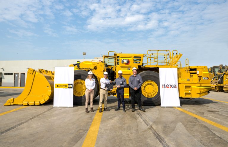 Nexa avanza hacia su meta de descarbonización con primera flota de cargadores diésel-eléctricos Cat en minería subterránea del Perú