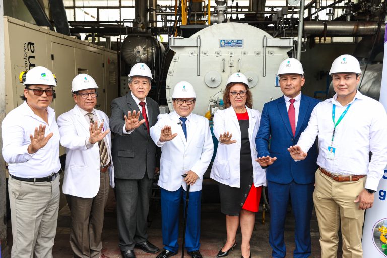 Inauguran primer hospital del Callao con conexión gratuita de gas natural