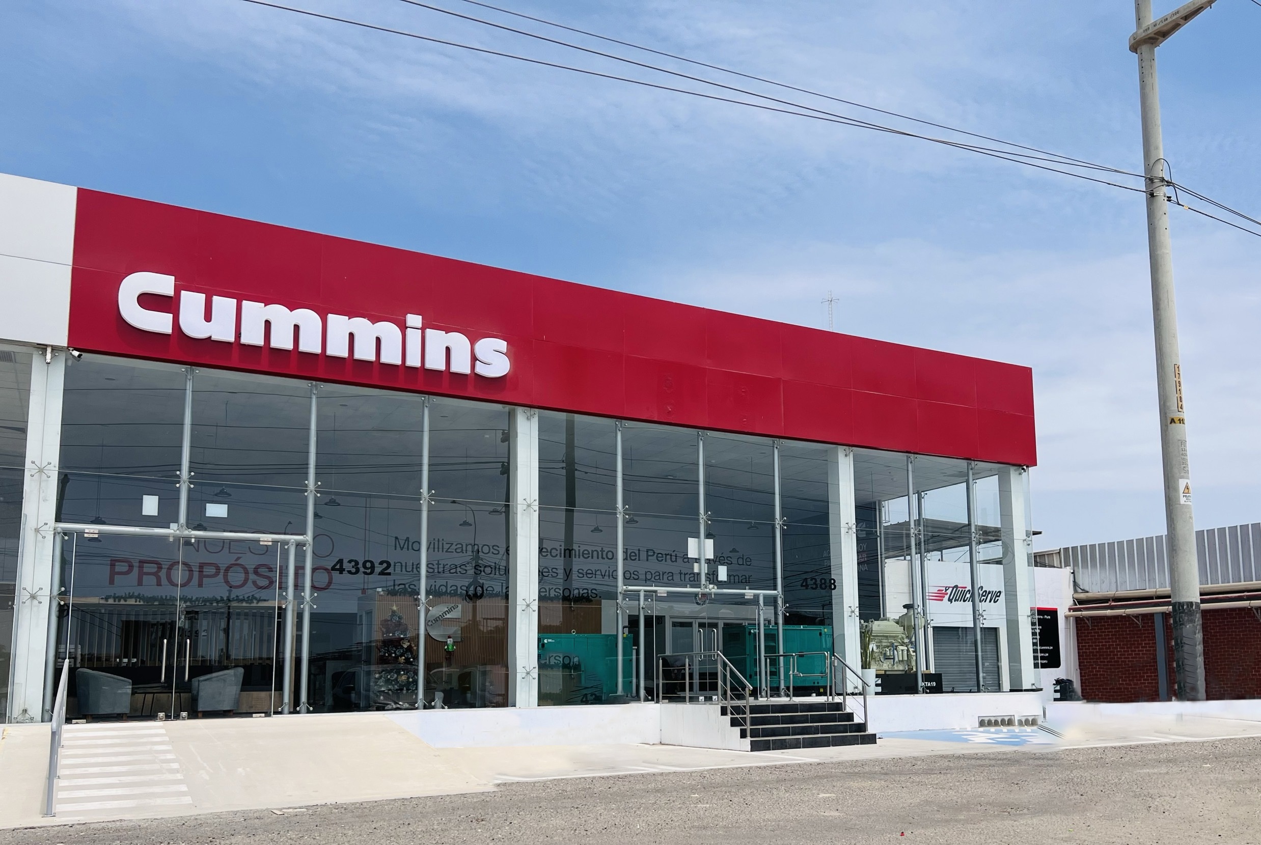 Cummins Perú inaugura sucursal en Piura con una inversión aproximada de US$ 300 mil