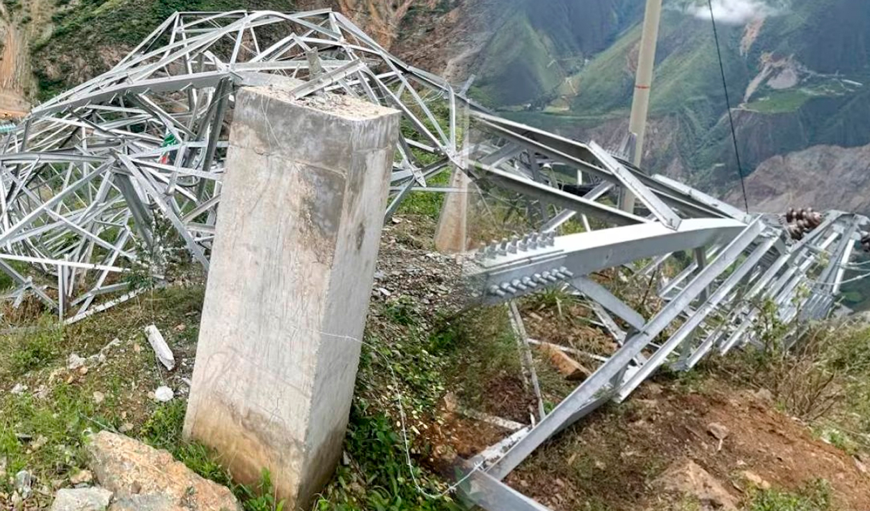 Nuevo atentado contra Poderosa: “Con esta, ya son 15 torres de alta tensión dinamitadas”