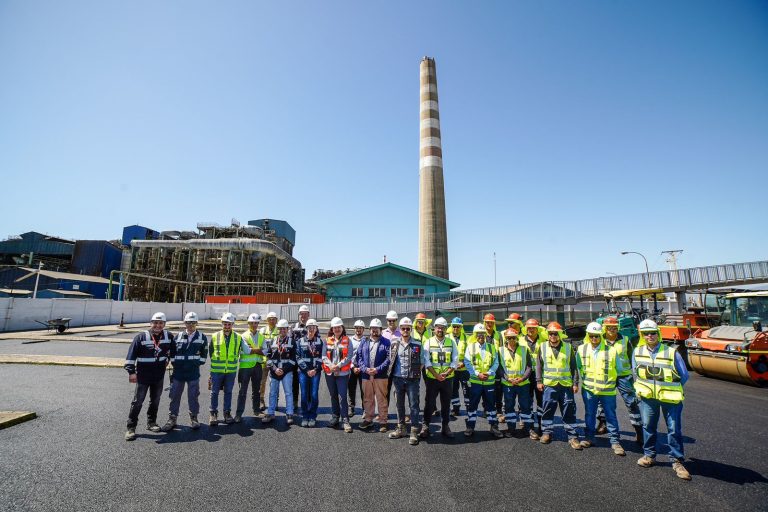 Codelco y la inédita pavimentación de 2,000 m2 con escoria de cobre