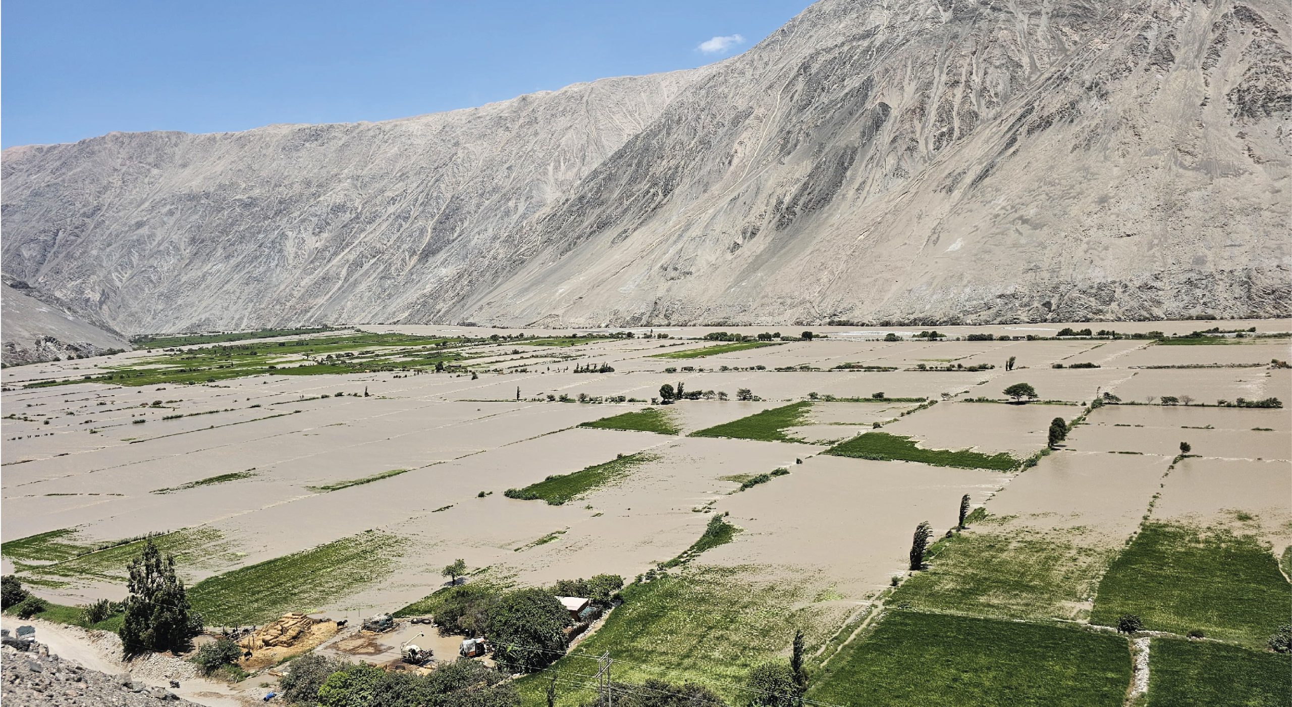 Camaná: Ingemmet evalúa inundación que afectó más de 100 hectáreas de cultivos