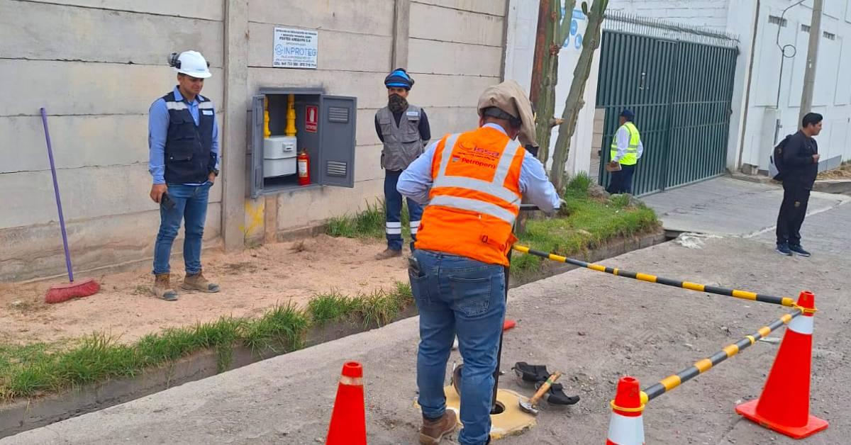 Petroperú habilitó el servicio de gas natural para la empresa Postes Arequipa S.A.