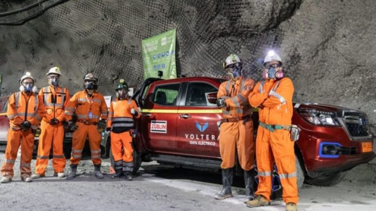 Camioneta eléctrica Voltera R6 4×4 en El Teniente se perfila como el vehículo del futuro en Codelco