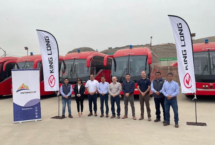 Antapaccay incorpora flota de buses eléctricos para transporte de trabajadores