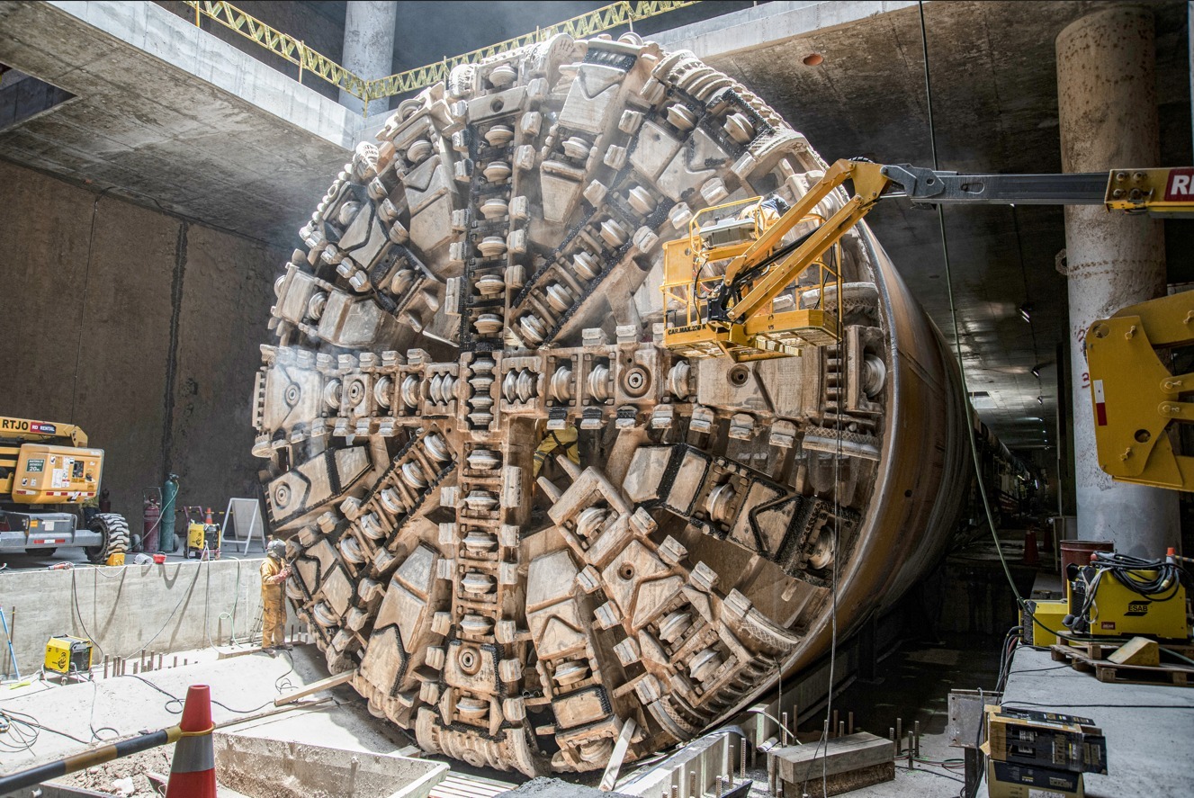 Tuneladora Delia inicia excavación de las estaciones de la segunda etapa de la Línea 2 del Metro