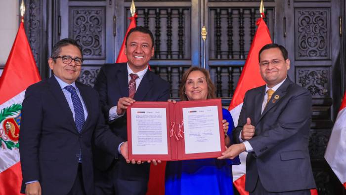 ProInversión, Midagri y GORE Lambayeque firman convenio para impulsar ejecución de proyecto Olmos