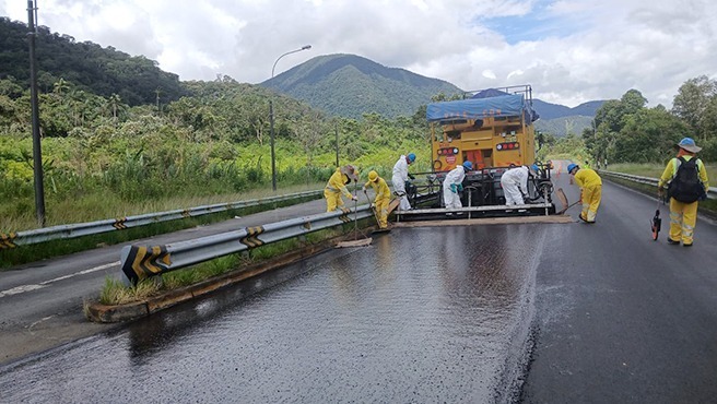 Reiniciaron trabajos de mantenimiento en 86 kilómetros de la Interoceánica Sur Tramo 2: Urcos-Inambari en Cusco