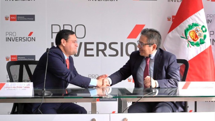 ProInversión y GORE Lambayeque sellan acuerdo por la continuidad de Obras de Trasvase del Proyecto Olmos