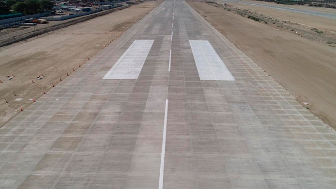 Aeropuerto de Piura supera el 82 % de avance en su rehabilitación y modernización