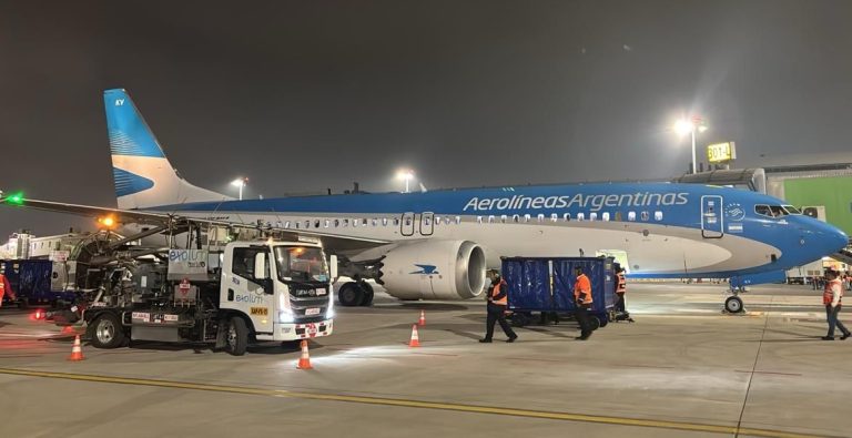 Aviación: primer vuelo de marcha blanca del nuevo aeropuerto Jorge Chávez es abastecido con combustibles de Repsol