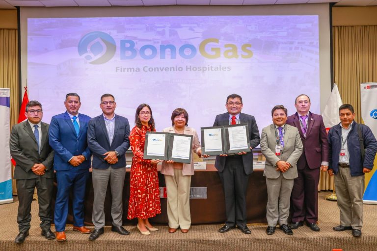Hospitales Cayetano Heredia y Lima Este Vitarte contarán con gas natural