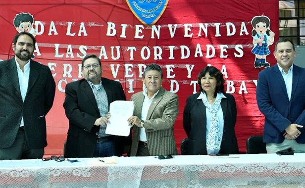 Cerro Verde, Ferreyos y Unimaq invertirán S/ 27 millones en mejoramiento y ampliación de colegio en Tiabaya