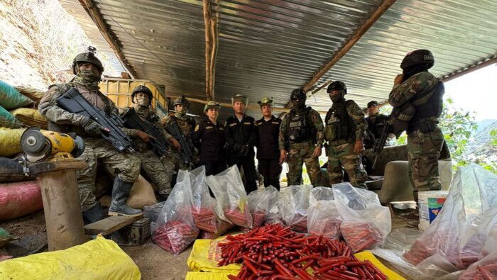 Comando Unificado ha incautado y destruido materiales de minería ilegal valorizados en más de S/139 millones en Pataz